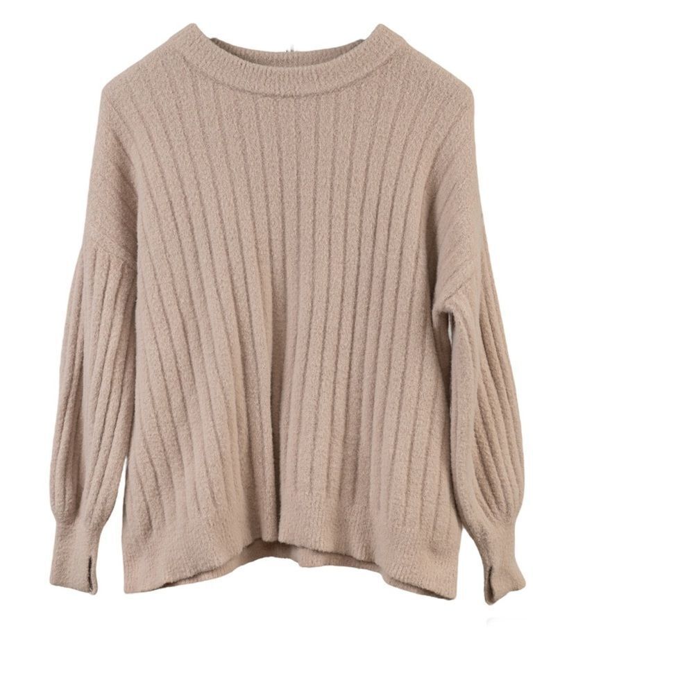 Aerie cream crewneck sweater size XXS